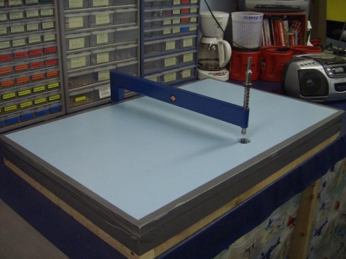 Blue foam insulation for surface