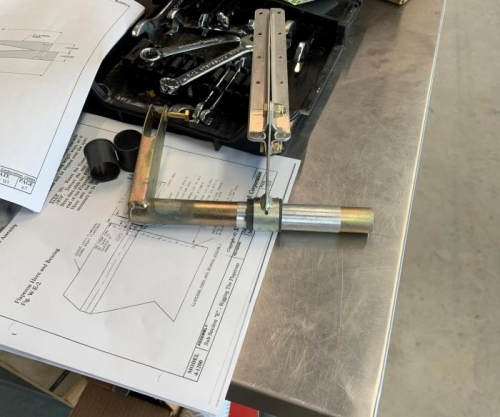 flaperon control parts