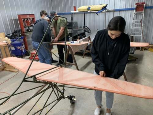 Nohelia attaching bolts for the horizontal stabilizer