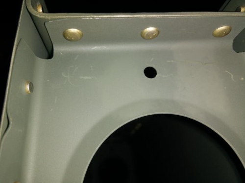 Solid rivets on outboard ribs