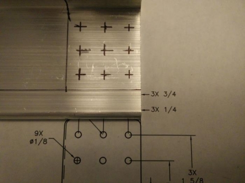 HS908L hole alignment