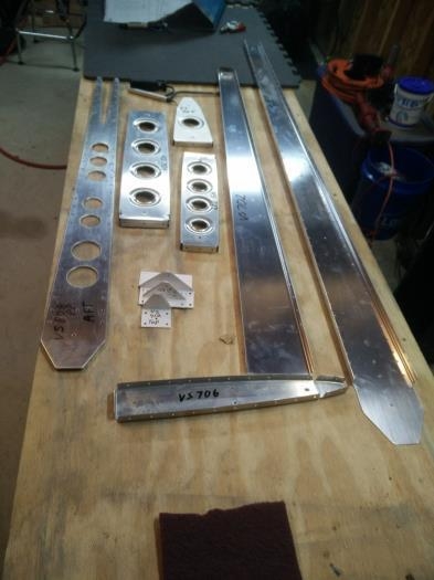 Vertical Stabilizer Frame parts