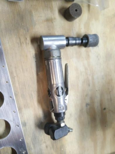 die grinder & small 3m wheel