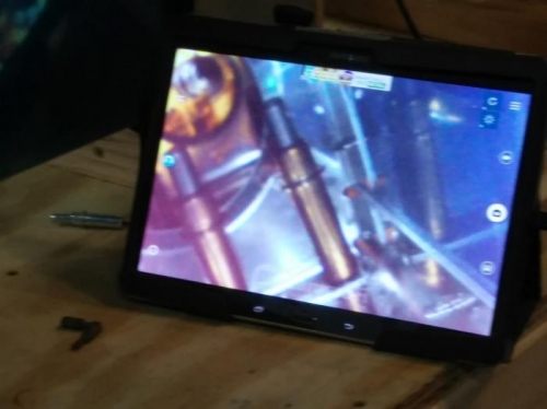 View of R/H orizontal Rib.