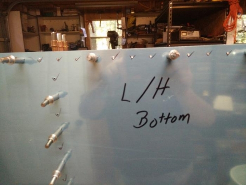 Horizontal  L/H bottom Skin