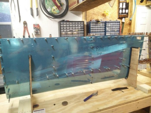 R/H top Horizontal Stabalizer Skin