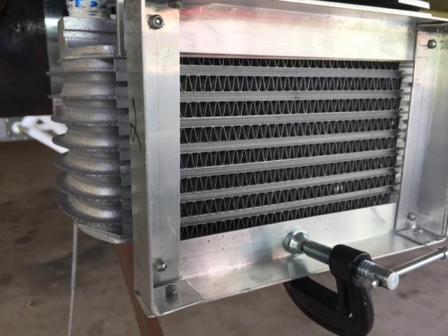 Oil Cooler right side