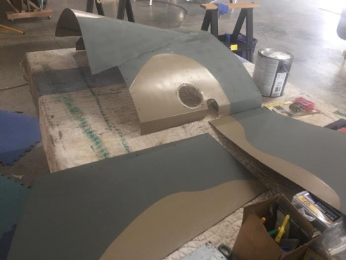 Forward Fuselage Cover and Side Panels
