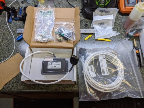 Magnetometer for the right wingtip