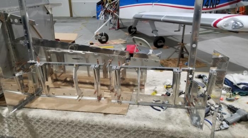 L and R Fwd Fuselage subassembly clekiod
