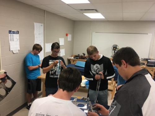 Sanding and deburring