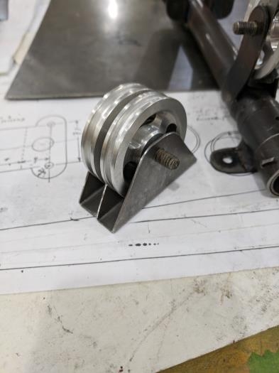 elevator pulley transition