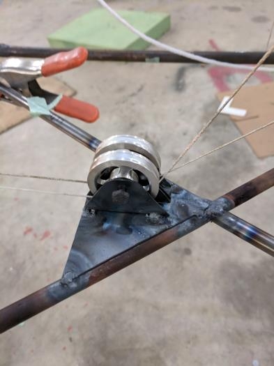 cable direction transition pulley