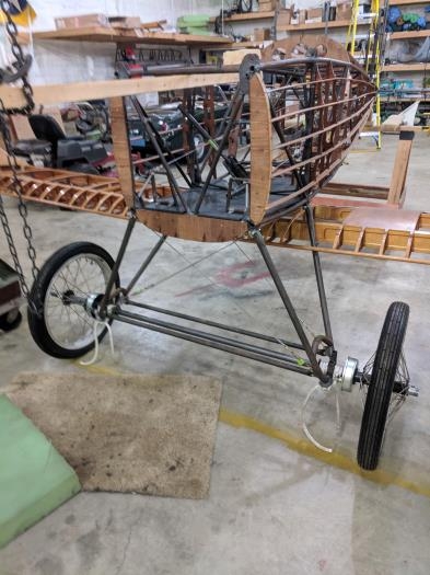 lower wing, gear, and brakes