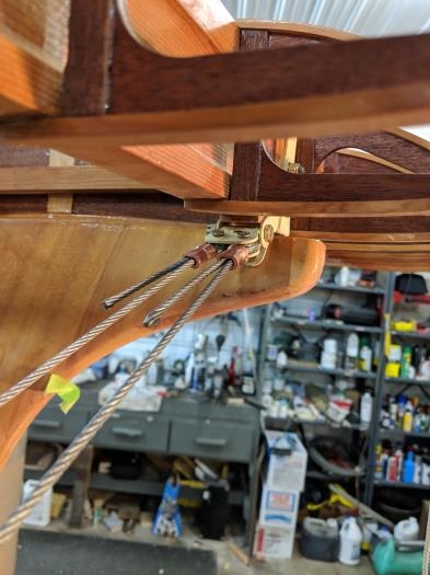 flying wire wing attach point