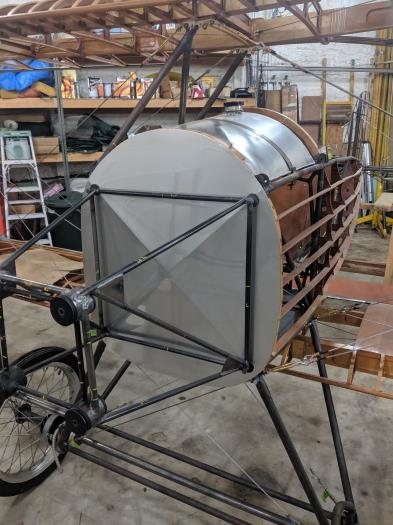 cut out firewall and mounted