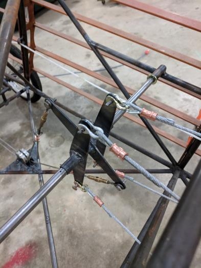 transition bellcrank detail