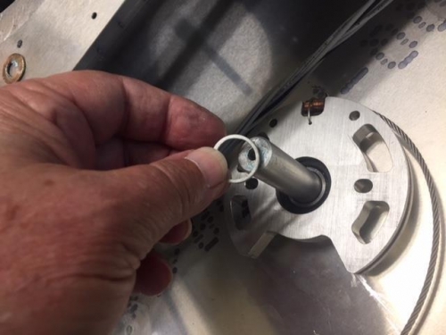 Aileron Spindle Spacer
