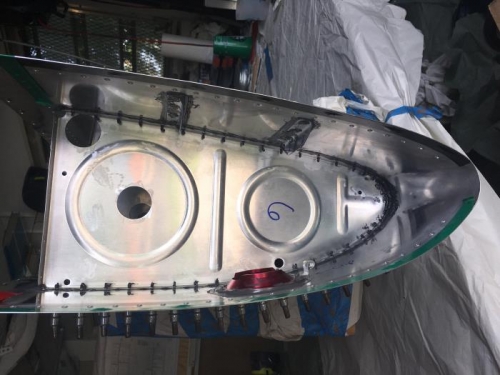 Left Ribs 2-6 Prosealed/Clecoed