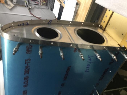 Match drilled to W-423 and opened to #19