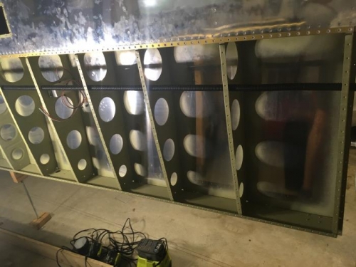 Interior Top Skin Left Wing