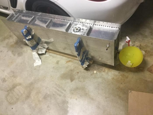 Pressure Testing Left Tank