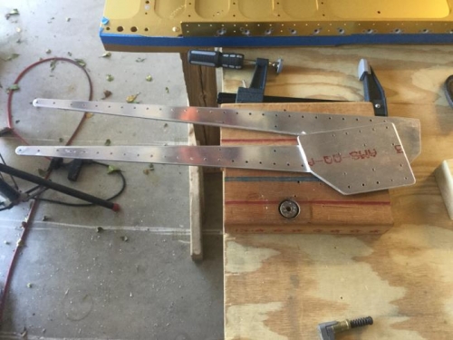 Right Wing Fork and Doubler Ready for Scuff, Clean, and Prime