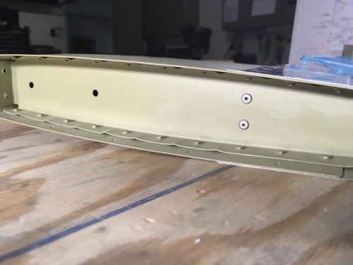 Tip Rib to Spar Blind Rivets