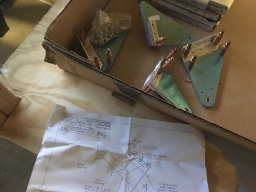 Checked Aileron Brackets