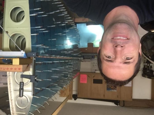 Left Wing All clecoed Together