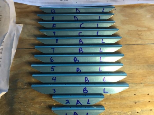 All Tank Stiffeners Cut and Prepped