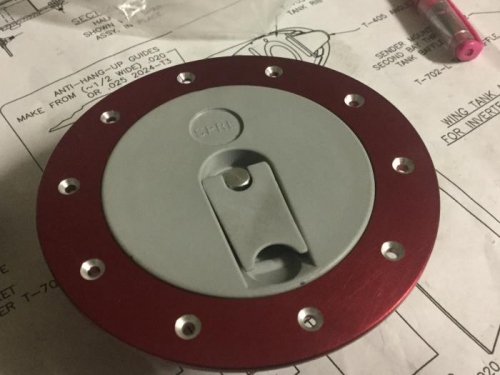 Both Fuel Caps Countersunk