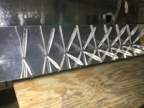 RIght Aileron Stiffeners