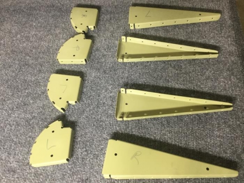 Aileron Ribs Primed and Dimpled