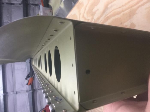 Left Flap Spar Riveted