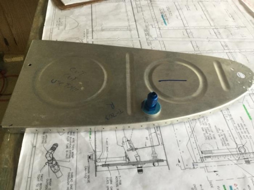 Vent Line Fitting on 1st Rib