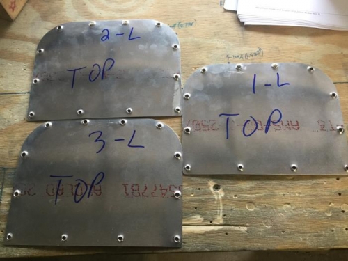 Left Wing Access Covers