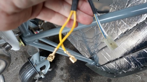 alternator and tach wires