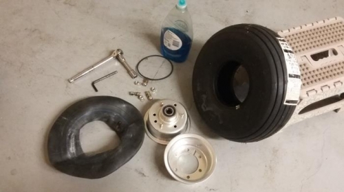 wheel hub disassembly