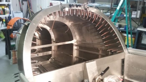 inner arch skin ready for rivets