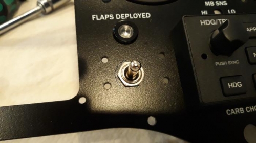 installed flap switch