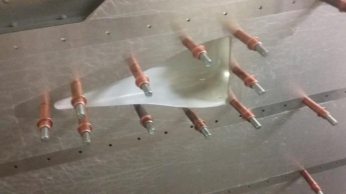 remaining holes drilled and clecod