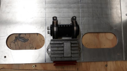 layout of mounting plate