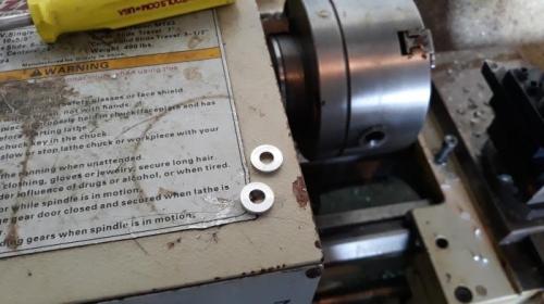 machined AN4 spacers, 3/32