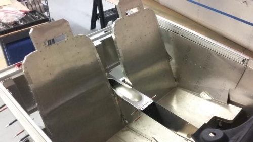 temporary installed seats in cockpit