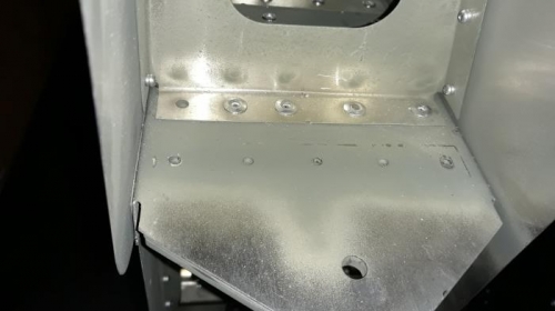 rivet holes