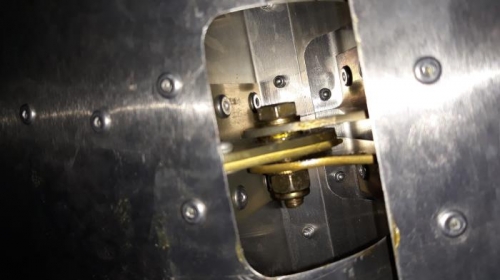 bolts inserted and torqued