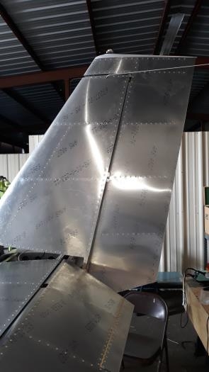rudder installation