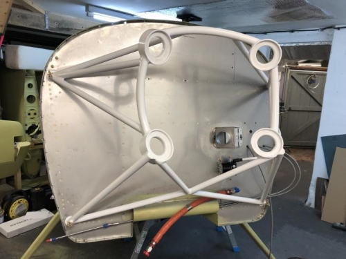 Dynafocal engine mount installed