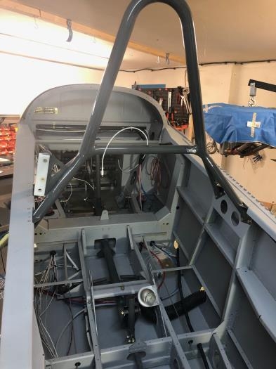 Roll bar fitted and wired up for the ipad mini 5